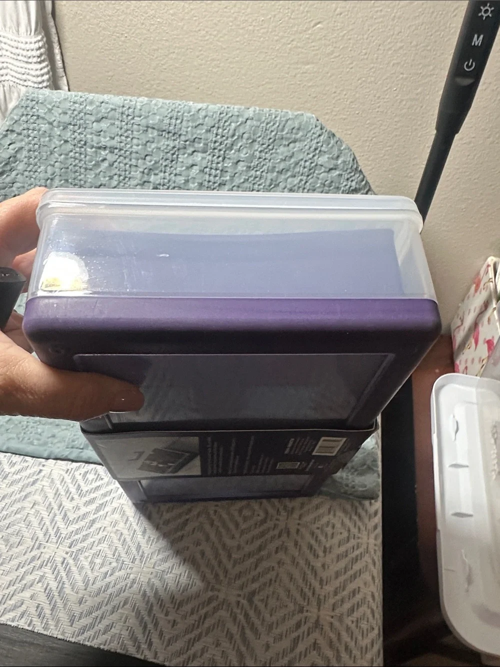CWC Purple Snack Box with Dividers NWT